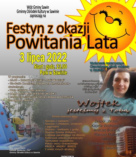 Powitanie Lata-Festyn w Sawinie